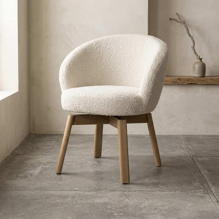 Stoel Livia - beige Hush, Huis en Inrichting, Stoelen, Nieuw, Ophalen of Verzenden