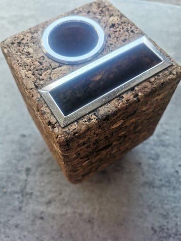 Park e Sherman - sculptuur, Bullettin cube - 15 cm - Metaal,