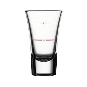 GGM Gastro | (12 stuks) SPECIALS shotglas - 60ml - | SCGBTG4, Verzenden, Nieuw, Glas of Glazen