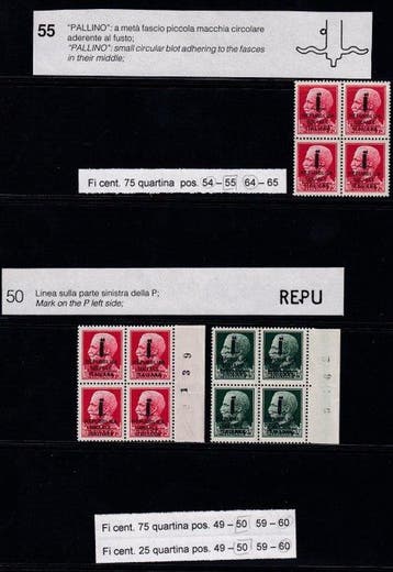 Italiaanse Socialistische Republiek 1944 - Uitgave uit, Gestempeld