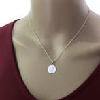 Zilveren ketting LOVE pootafdruk, Verzenden, Nieuw, Zilver