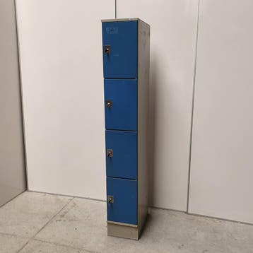4-deurs Oostwoud lockerkast - 195x30x50 cm, Huis en Inrichting, Kasten | Lockerkasten, Ophalen of Verzenden, Nieuw