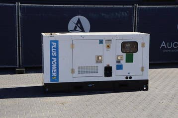 Veiling: Generator Plus Power GF2-75 Diesel 75kVA 2025 Nieuw, Zakelijke goederen, Machines en Bouw | Aggregaten, Ophalen
