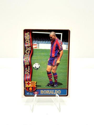 Panini 1996-97 Mundicromo Ronaldo #52 FIRST ROOKIE RC – FC, Nieuw