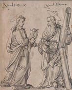 Europäische Schule (XVI-XVII) - Die Apostel Johannes und