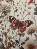 stof Butterfly Botanical Garden stof Art Nouveau-
