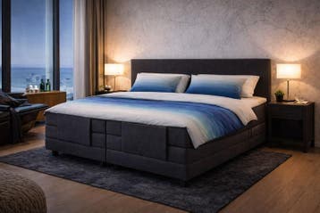 Elektrische boxspringcombinatie, M-Ray, Sense Exclusief,, Nieuw