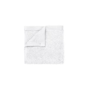 Gastendoekjes Blomus Riva 30x30 cm Organisch Katoen Wit (set, Ophalen of Verzenden, Nieuw, Douche
