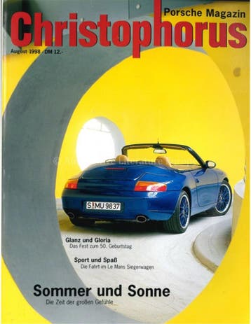 1998 PORSCHE CHRISTOPHORUS MAGAZINE 273 DUITS, Nieuw, Porsche, Author