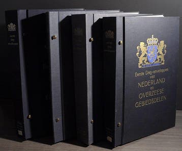 Nederland - Verzameling met o.a. FDCs,, Gestempeld