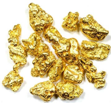 Goud Goud nuggets- 0,3 g