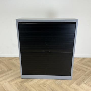 JEC roldeurkast vv 2 legborden + sleutel (hxbxd) 138x120x45, Ophalen of Verzenden, Gebruikt