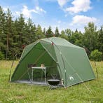 vidaXL Tunneltent Groen 2-persoons 185T Polyester met PU, Verzenden, Nieuw, Tot en met 2
