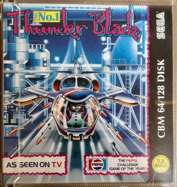 Thunder Blade C64/C128 Disk Version, Verzenden, Nieuw