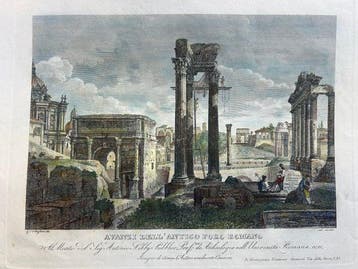 Italië - Rome / Forum Romanum; ( Correggio, XIX secolo –, Nieuw