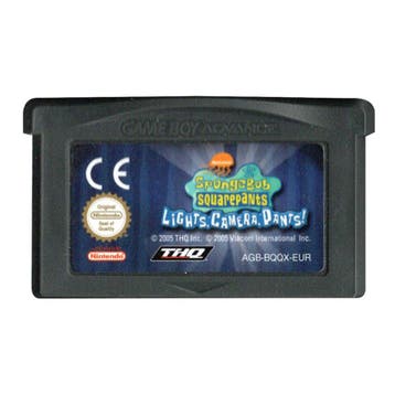 Game Boy Advance Spongebob Squarepants: Lights, Camera, Pant, Spelcomputers en Games, Verzenden, Zo goed als nieuw