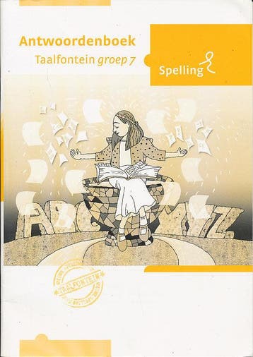 Taalfontein Spelling Antwoordenboek groep 7, Verzenden, Nieuw