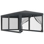 vidaXL Partytent met 6 mesh zijwanden 3x6 m HDPE, Tuin en Terras, Partytenten, Verzenden, Nieuw, Partytent
