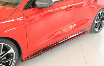 Side skirt aanzetstuk | geschikt voor Audi | A3 Limousine 20, Verzenden, Nieuw, Audi