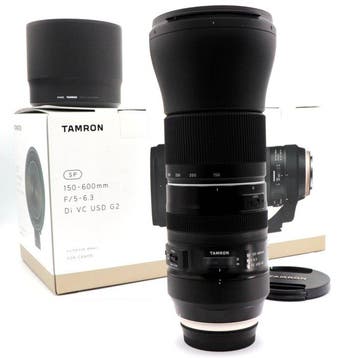 Tamron SP AF 150-600mm f/5-6.3 Di VC USD G2 voor Canon EF, Nieuw