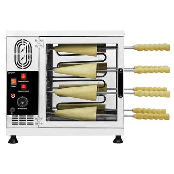 GGM Gastro | Chimney cake oven - 3,5 kW - incl. 16 |, Verzenden, Nieuw in verpakking, Ovens, Magnetrons en Steamers