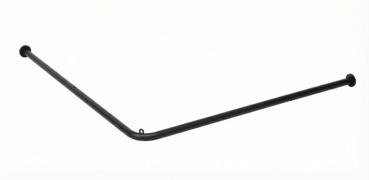 Hoek paskamer zwart frame zonder gordijnen, Zakelijke goederen, Kantoor en Winkelinrichting | Winkel en Inventaris