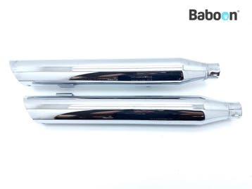 Uitlaatdemperset Origineel Harley-Davidson FXDF Dyna Fat Bob, Verzenden, Gebruikt