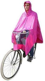 Regenkleding: Regenponcho met scherm voor je koplamp!, Nieuw, Dames