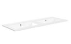 Wastafel 120 x 46 cm mat wit (nu nog) zonder kraangaten, Ophalen of Verzenden, Nieuw, Bad