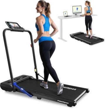 Loopband - Walking pad - Wandelband - 1-6 km/u - Zwart - GP0, Verzenden, Zo goed als nieuw