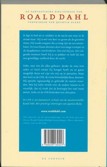 De GVR / De fantastische bibliotheek van Roald Dahl, Boeken, Verzenden, Zo goed als nieuw, Roald Dahl