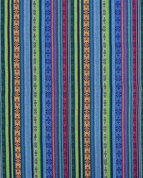 Polyester Ibiza Mexico Blauw/Groen, Nieuw, Groen