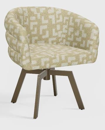Eetkamerstoel Imola | Mosaic Beige | Moods Collection, Ophalen of Verzenden, Nieuw