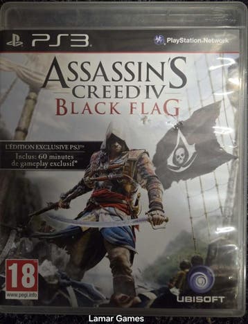 Assassins Creed IV Black Flag (ps3 used game), Ophalen of Verzenden, Zo goed als nieuw