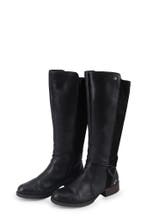 Rieker Laarzen in maat 39 Zwart, Kleding | Dames, Schoenen, Hoge laarzen, Verzenden, Zwart, Zo goed als nieuw