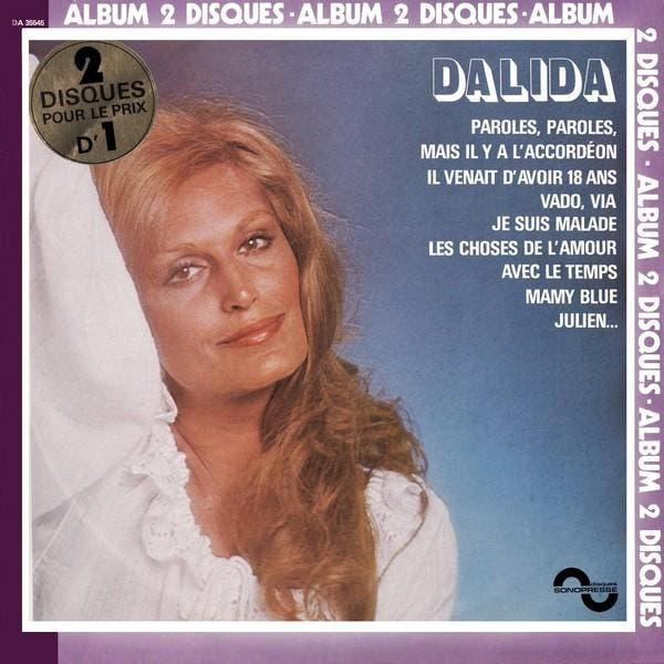 LP gebruikt - Dalida - Dalida, Cd's en Dvd's, Vinyl | Pop, Zo goed als nieuw, Overige formaten, Verzenden