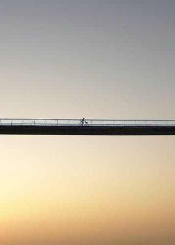 Marcus Cederberg - Sunset biker, Antiek en Kunst