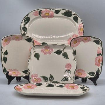Villeroy & Boch – 5-teiliges Servierplatten-Set Wild-Rose –