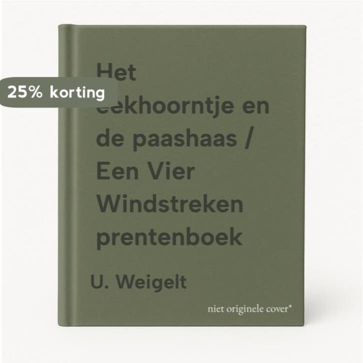 Het eekhoorntje en de paashaas / Een Vier Windstreken, Boeken, Kinderboeken | Kleuters, Zo goed als nieuw, Verzenden