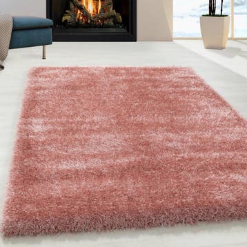 Shaggy Vloerkleed | Brilliant | Rosé | 240x340 cm, Verzenden, Nieuw