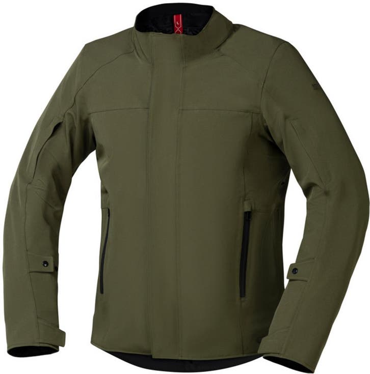 IXS Destination-ST-Plus Olijfgroen Textiele Motorjas, Motoren, Kleding | Motorkleding, Heren, Nieuw met kaartje, Jas | textiel