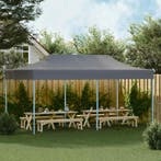 vidaXL Partytent pop-up inklapbaar 3x6 m antraciet, Tuin en Terras, Partytenten, Verzenden, Nieuw, Partytent