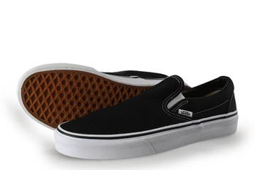 Vans Instappers in maat 41 Zwart, Verzenden, Zo goed als nieuw, Vans, Instappers