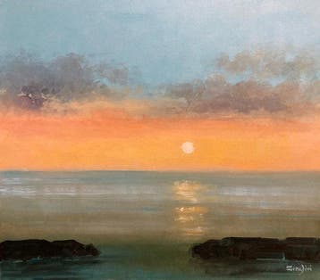 Gianmarco Serafini (XX-XXI) - Sunset on the sea