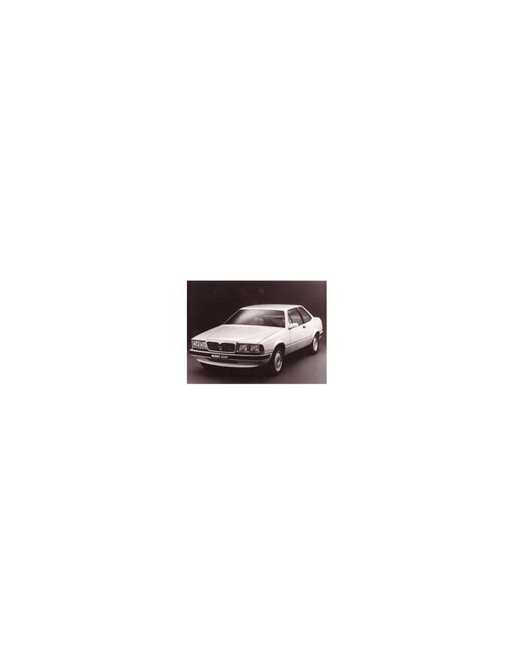 1988 MASERATI 228 PERSFOTO, Boeken, Auto's | Folders en Tijdschriften