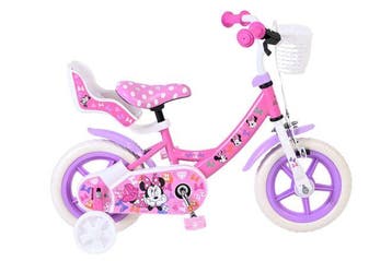Disney Minnie 12 inch kinderfiets – Mag Wheels, Roze, Verzenden, Nieuw