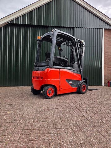 Linde E18 Elektrische Heftruck BJ2019 Triplex Spreider, Linde, Heftruck, Ophalen of Verzenden, 1000 tot 2000 kg
