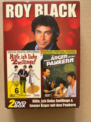 Vintage - DUITS - 2 Muzikale Komedies Roy Black / Uschi Glas, Verzenden, Zo goed als nieuw