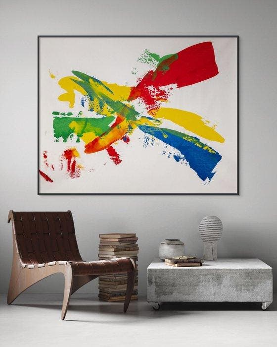 Sandra Glaser - Color Encounter - XXL, Antiek en Kunst, Kunst | Schilderijen | Modern