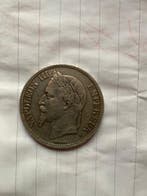 Frankrijk. Napoléon III. 5 Francs 1870-A, Paris (Zonder, Postzegels en Munten, Munten | Europa | Niet-Euromunten
